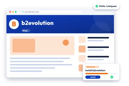 b2evolution hosting