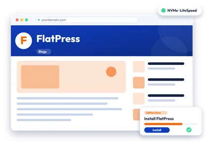 FlatPress hosting