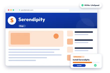 Serendipity hosting